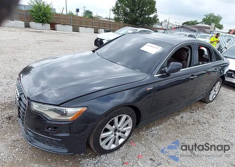 2012 Audi A6 3.0 Premium из США, поврежденный, VIN WAUHGAFC9CN160923